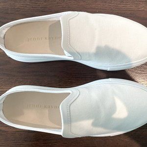 Jenni Kayne Canvas Slide Sneaker, White, Size 38 (size 8)